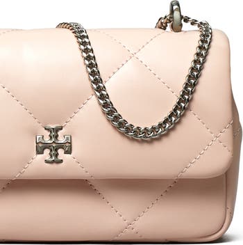 Kira Mini Diamond Quilted Leather Crossbody Bag