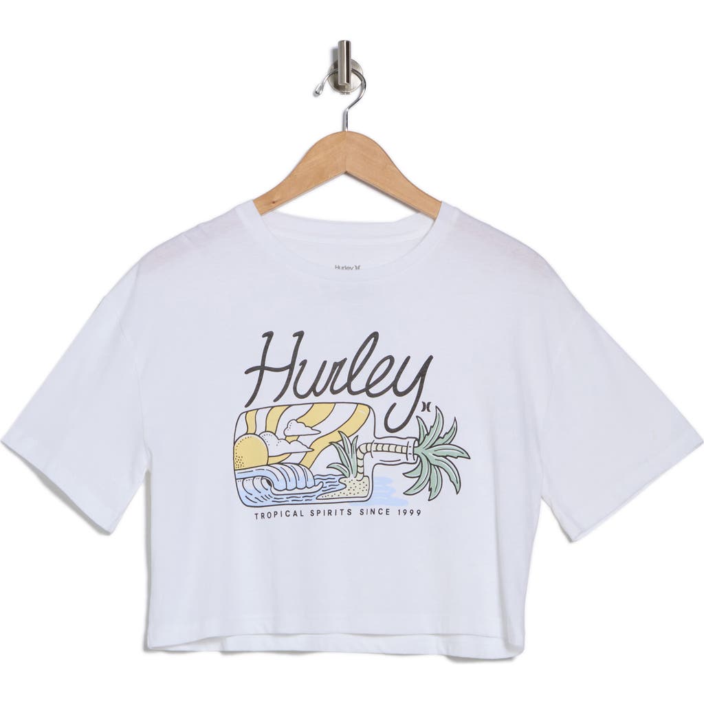 HURLEY HURLEY TROPICAL SPIRITS BOXY GRAPHIC T-SHIRT