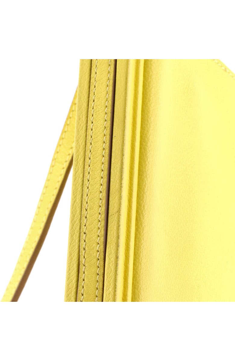 Pre-Owned Hermes Clic-H Shoulder Bag Evercolor 21, Alternate, color, Lime