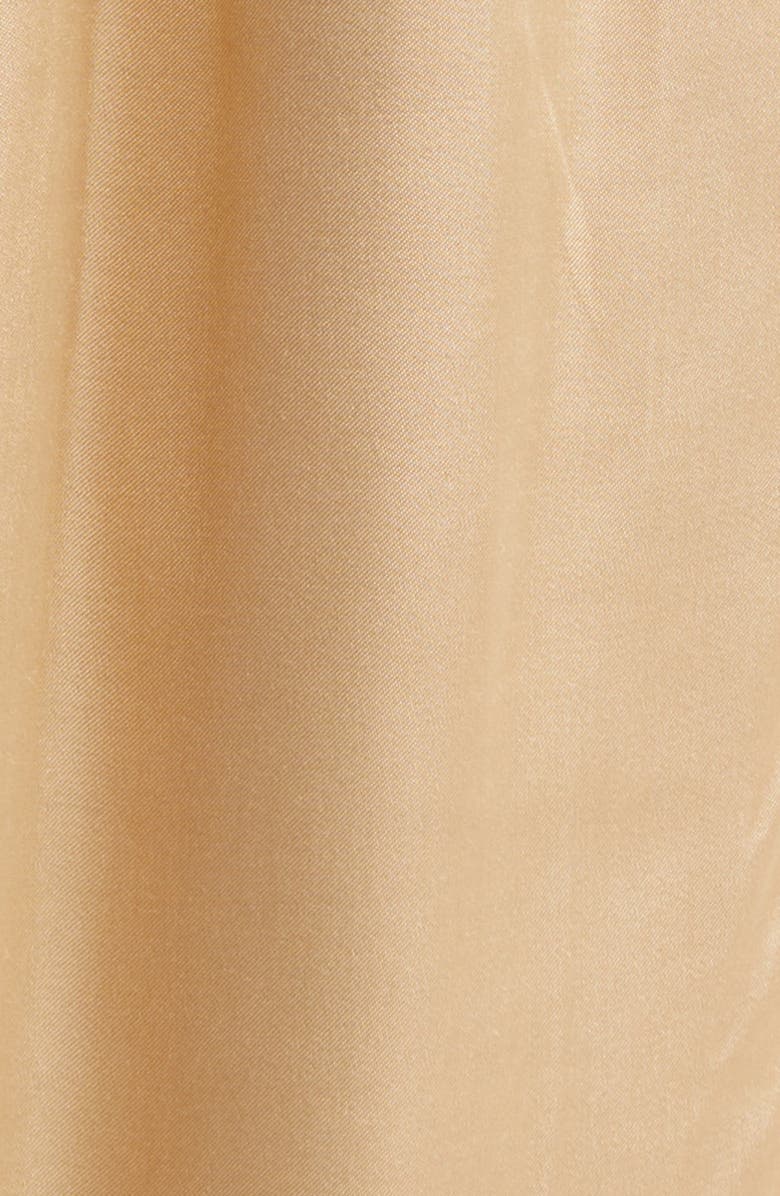 Isabel Marant Nolia Gathered Satin Wide Leg Pants, Alternate, color, Beige