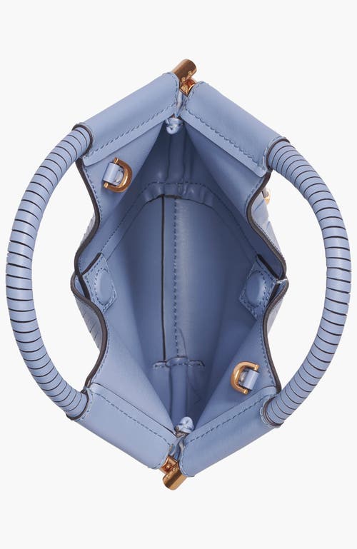 Donna Karan New York Baldwin Lasercut Micro Crossbody In Gray