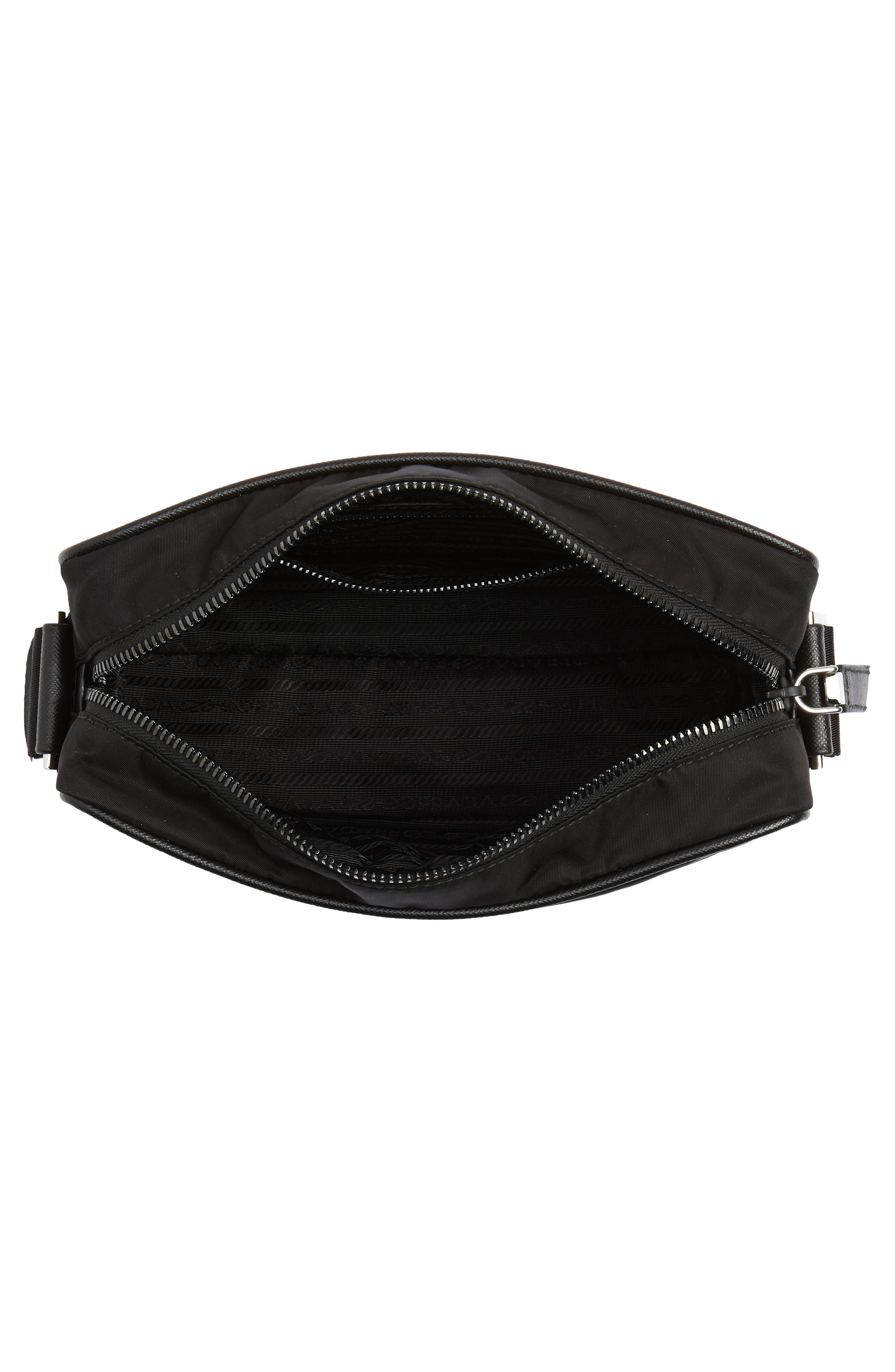 Prada Small Nylon Messenger Bag, Alternate, color, 