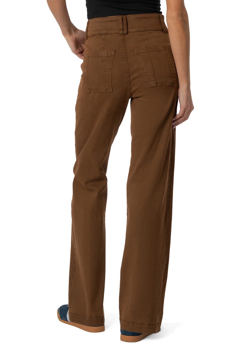 Jodi High Waist Straight Leg Jeans, Alternate, color, WHISKEY