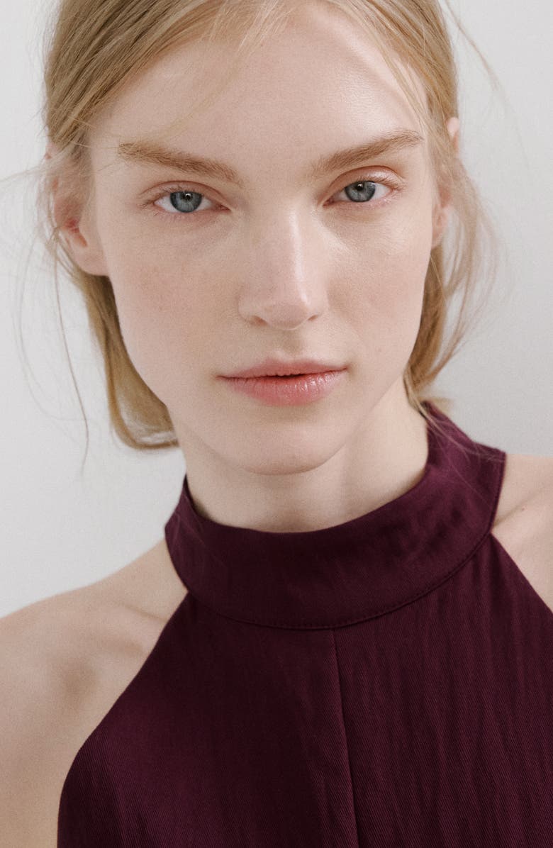 MANGO Sleeveless Wide Leg Jumpsuit, Alternate, color,