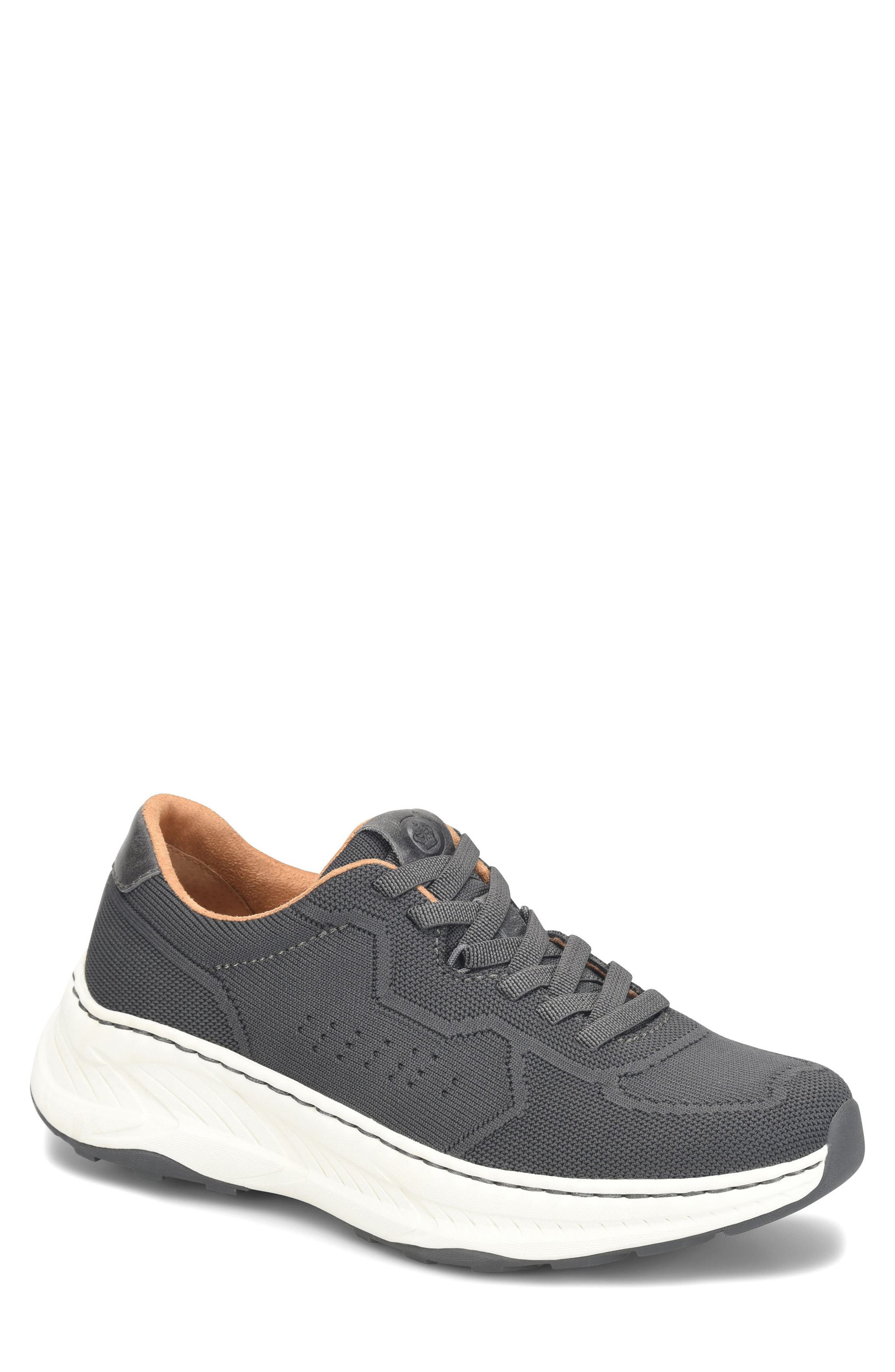 Børn Shep Sneaker, Main, color, Grey Knit
