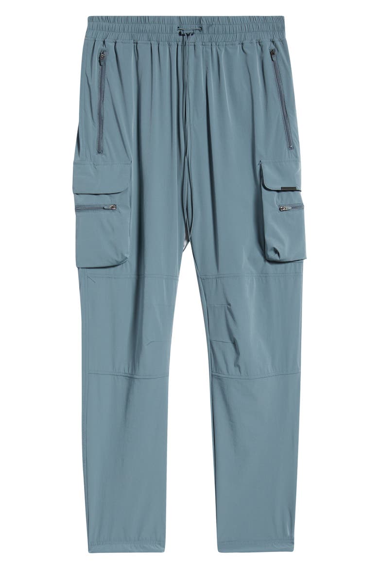 DNA Water Repellent Drawstring Cargo Pants, Alternate, color, DUSKY NAVY