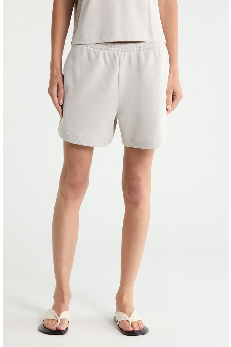 Cotton Pull-On Shorts, Main, color, SALT GLASS