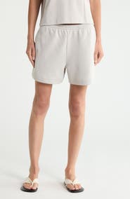 Vince Cotton Pull-On Shorts