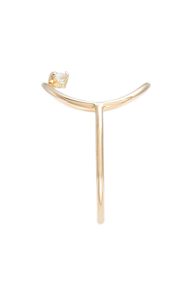 Zoë Chicco Diamond Circle Ring, Alternate, color, 