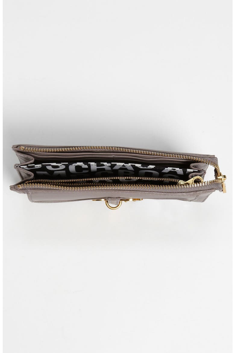 MARC BY MARC JACOBS 'Petal to the Metal' Zip Clutch Wallet, Alternate, color, MINK