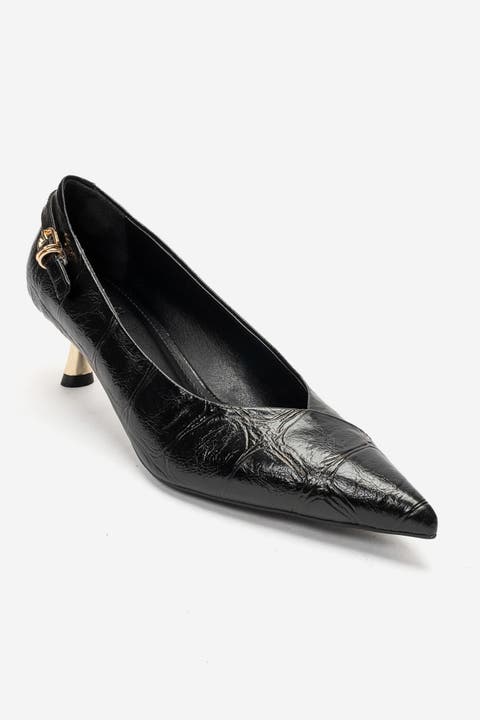 Archel Kitten Heel Pointed Toe Pump