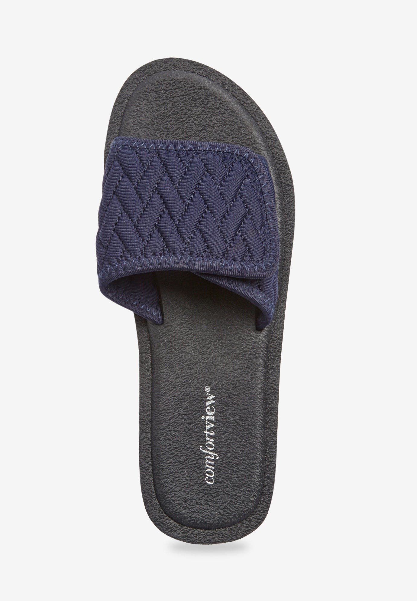 The Palmer Slip On Sandal, Alternate, color, NAVY