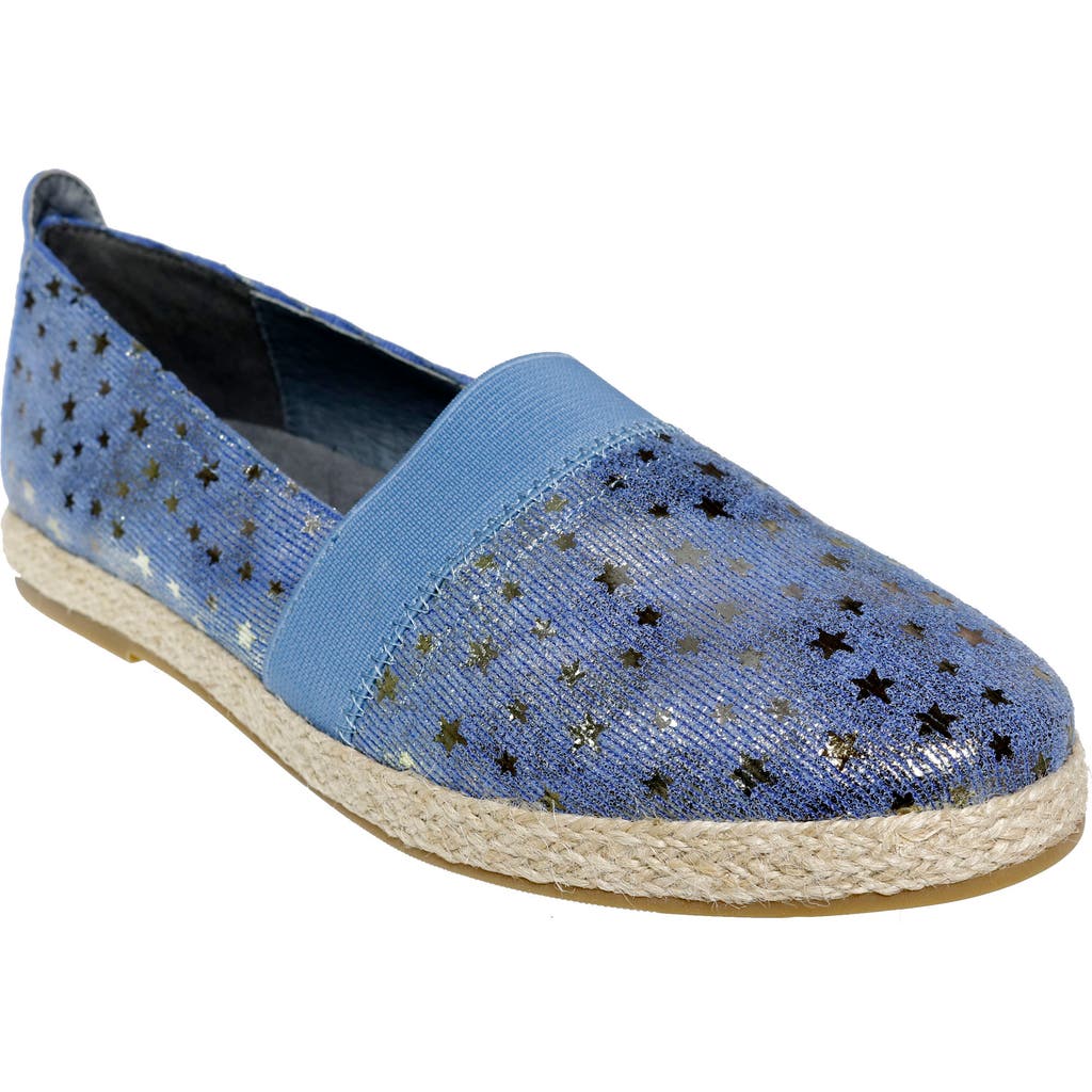 David Tate Grin Espadrille In Blue