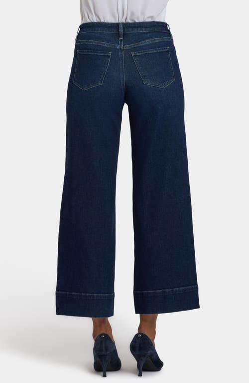 Nydj Teresa Ankle Wide Leg Jeans In Blue