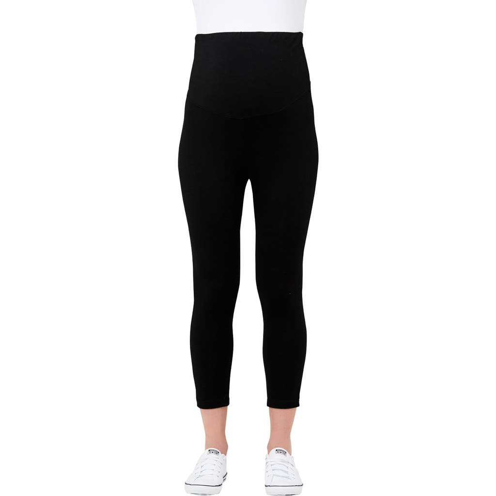Ripe Maternity Tempo Stretch Nylon Pocket Maternity Leggings In Black