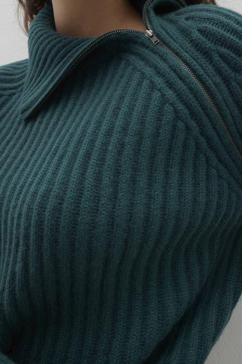 Naked Cashmere Aryana Cashmere Turtleneck In Green