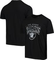 Junk Food Men's Junk Food Black Las Vegas Raiders Bold Logo T-Shirt