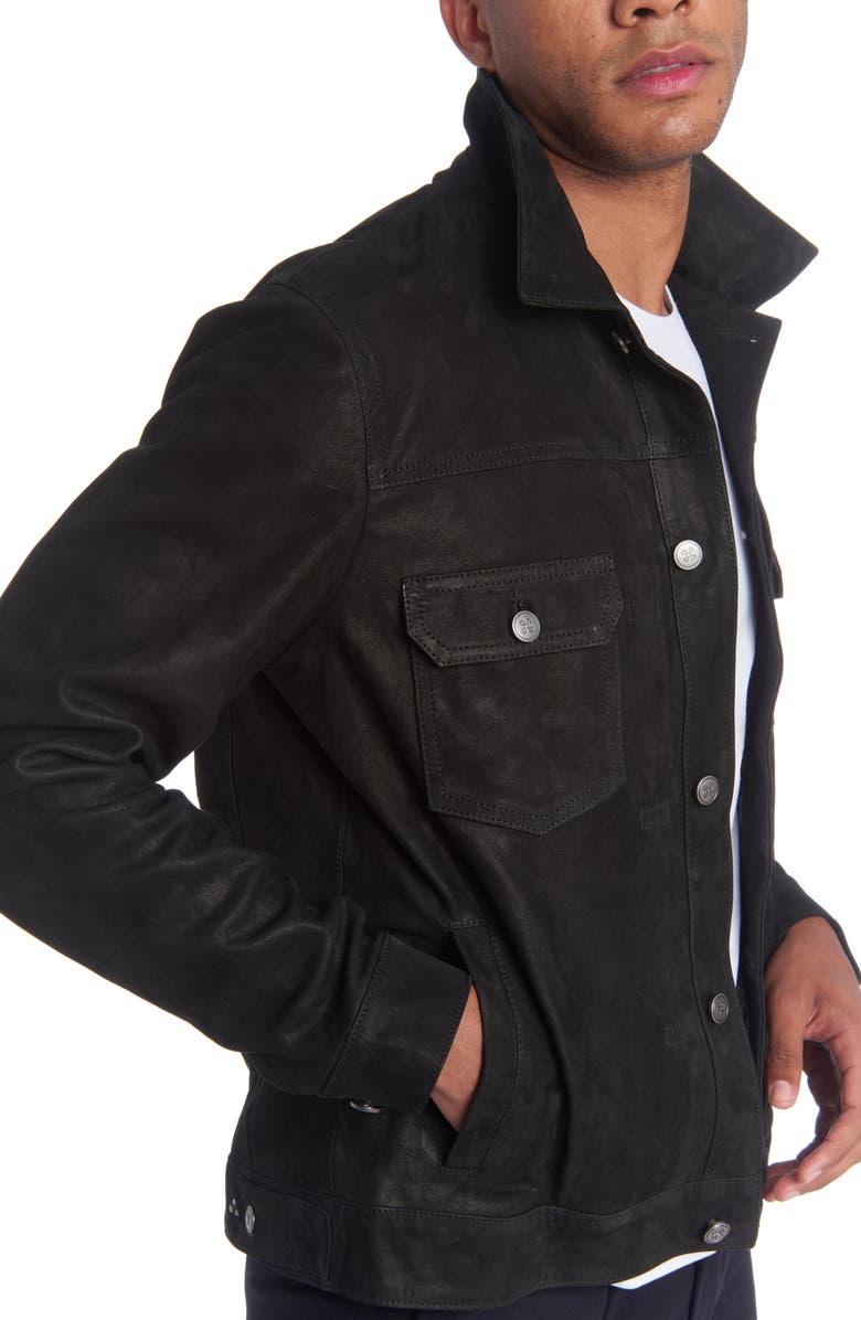 PINO BY PINOPORTE Leather Jacket, Alternate, color, 