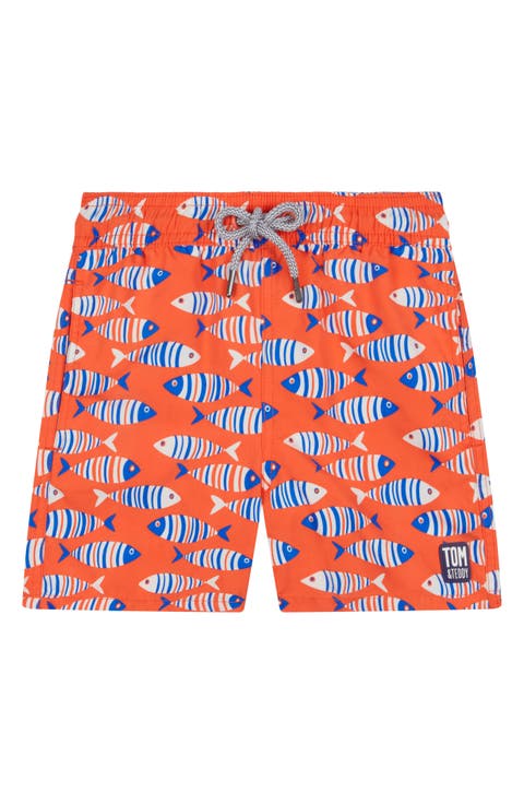 Kids' Fish Swim Trunks (Toddler, Little Kid & Big Kid)