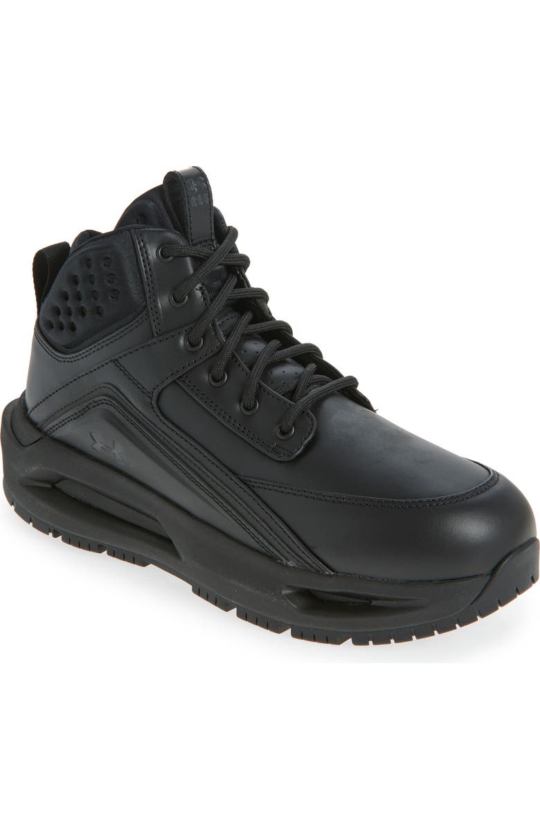 Under Armour 695 Lace-Up Boot, Main, color, Black