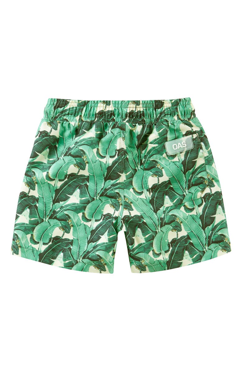 OAS SWIM Banana Leaf Swim Trunks, Alternate, color, 