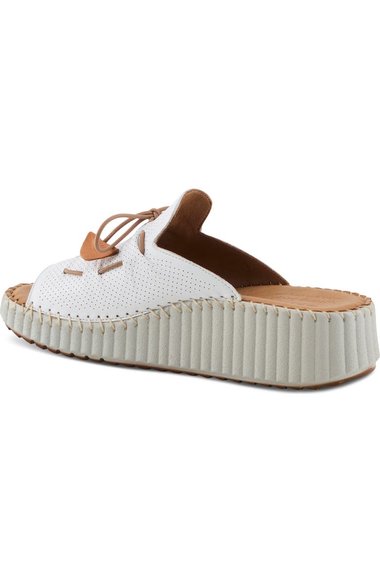 Spring Step Nevelle Wedge Sandal, Alternate, color, White