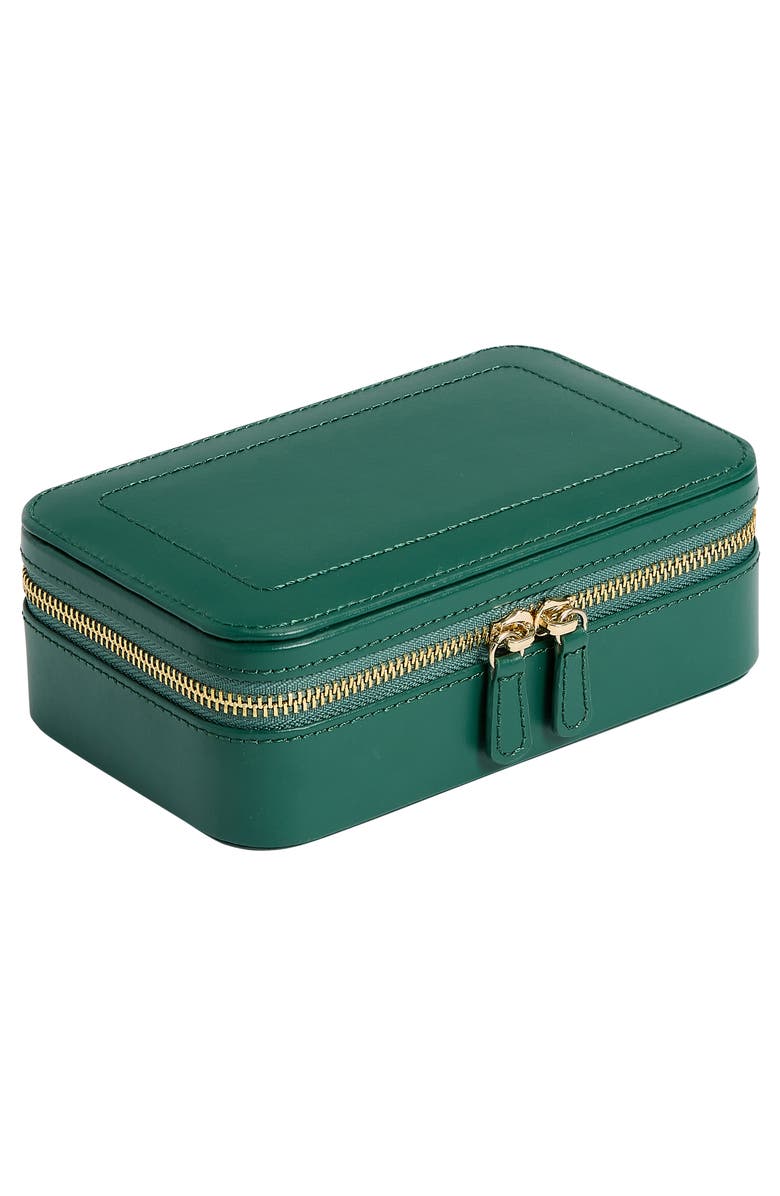 WOLF Sophia Travel Zip Case, Alternate, color, Forest Green