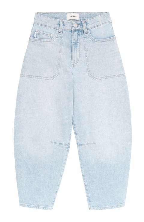 Kenzy Barrel Jeans (Toddler, Little Kid & Big Kid)