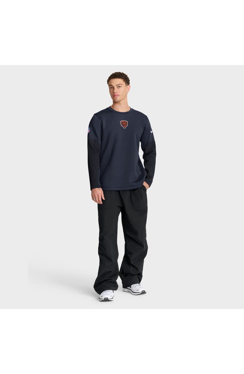 Nike Men's Nike Navy Chicago Bears Sideline Scripted to Win Performance Long Sleeve T-Shirt, Alternate, color, Navy