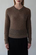 SSKEIN Lacey Pointelle Pullover