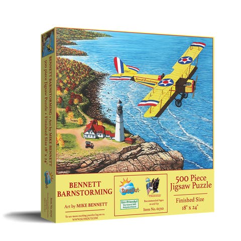 Bennett's Barnstorming 500 piece Jigsaw Puzzle for Adults