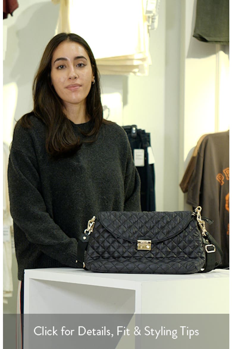 Crosby Lock Quilted Nylon Shoulder Bag (Women) | Nordstrom