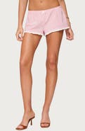 EDIKTED Danna Stripe Shorts