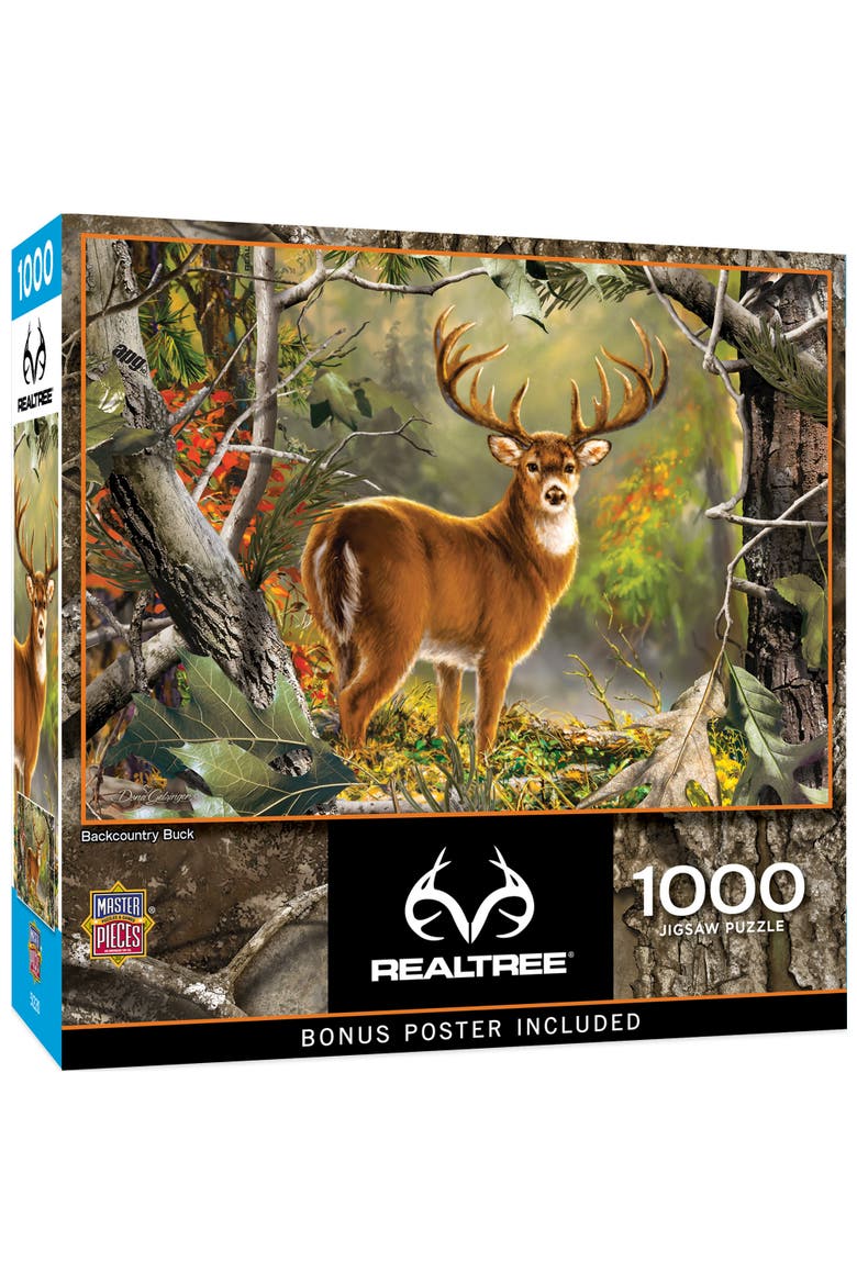 Backcountry Buck 1000 Piece Puzzle, Main, color, Multicolor