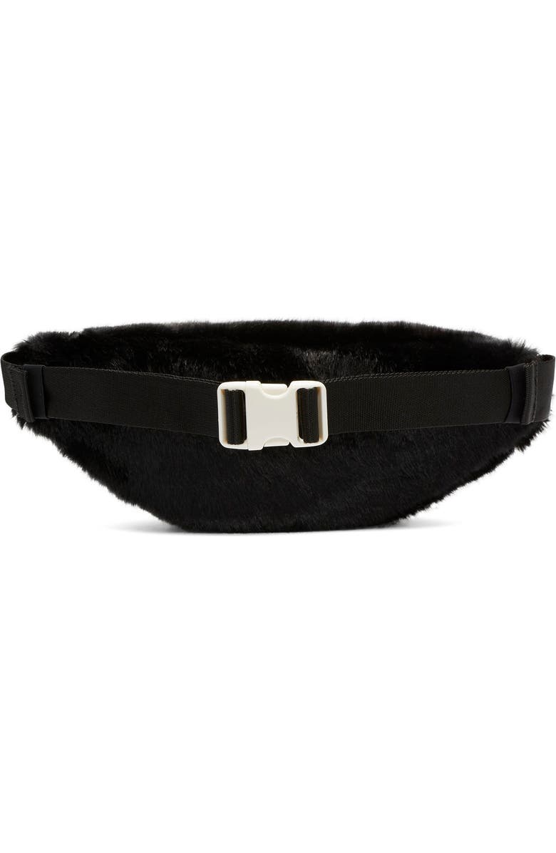 Nike x Olivia Kim Heritage Faux Fur Belt Bag, Alternate, color,