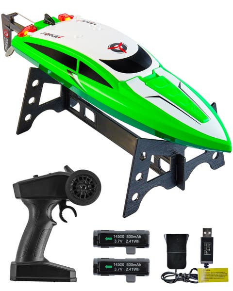 Velocity Green Fast RC Boat