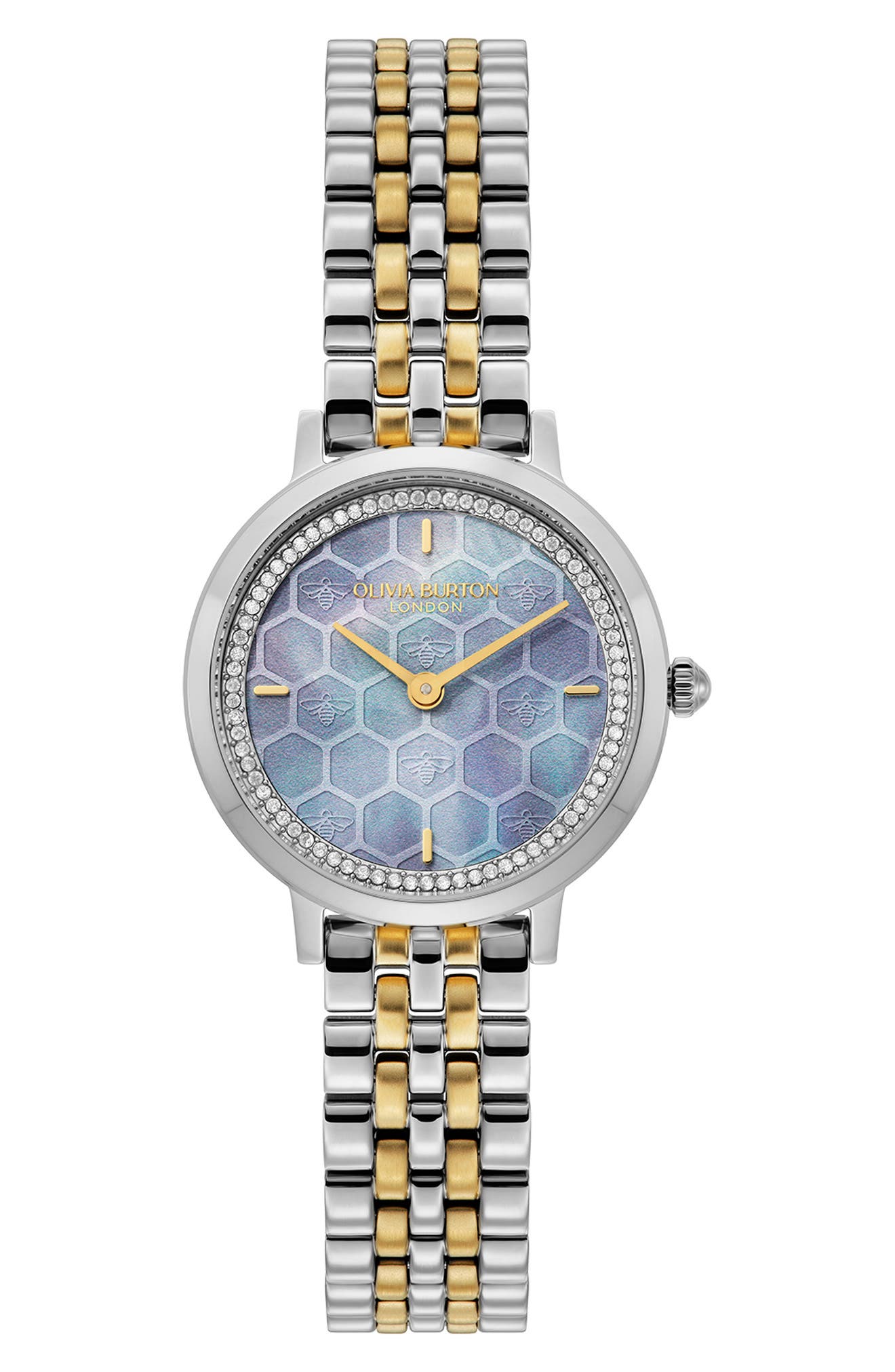 Honeycomb Ultra Slim Bracelet Watch, 28mm