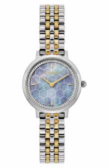 Honeycomb Ultra Slim Bracelet Watch, 28mm