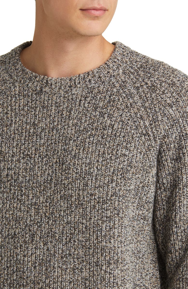 NN07 Jacobo 6533 Marl Wool Blend Crewneck Sweater, Alternate, color, 