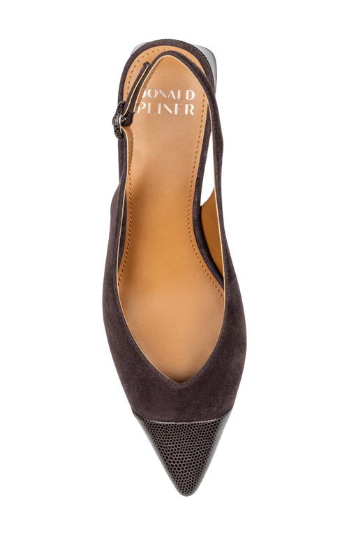 Donald Pliner Slingback Pump In Brown