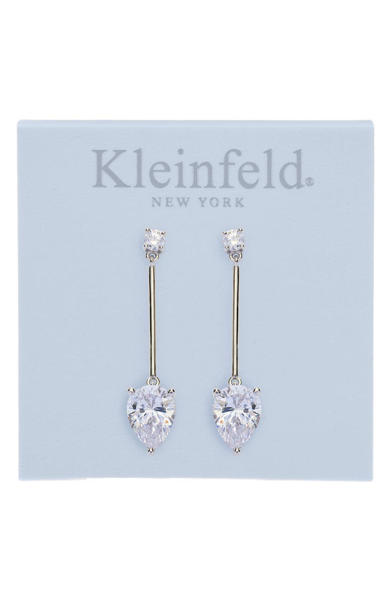 Kleinfeld Cubic Zirconia Drop Earrings, Alternate, color,