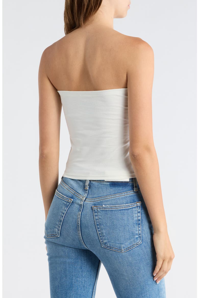 Call Me Y2K Tube Top, Alternate, color, MARSHMALLOW