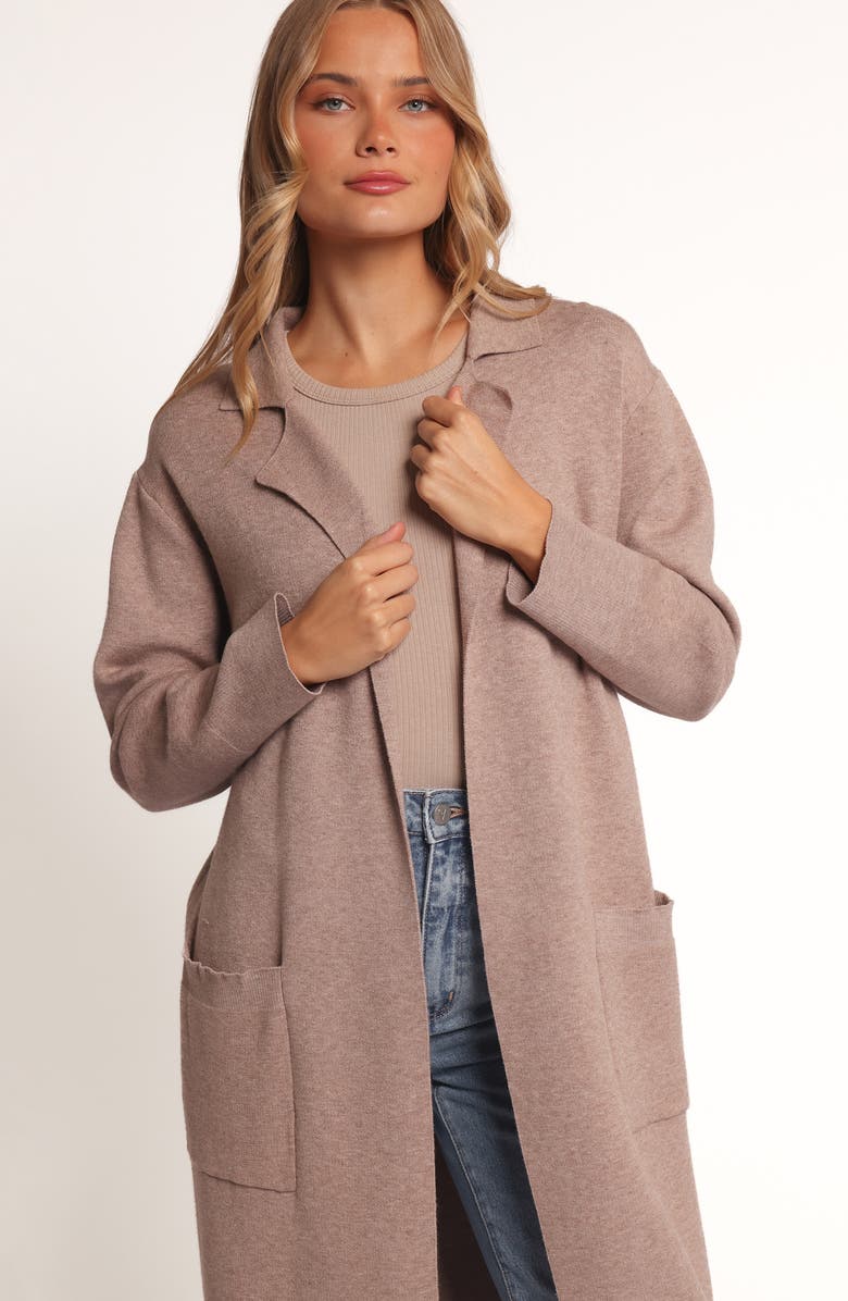 Petal & Pup Venda Coatigan, Alternate, color, Light Brown