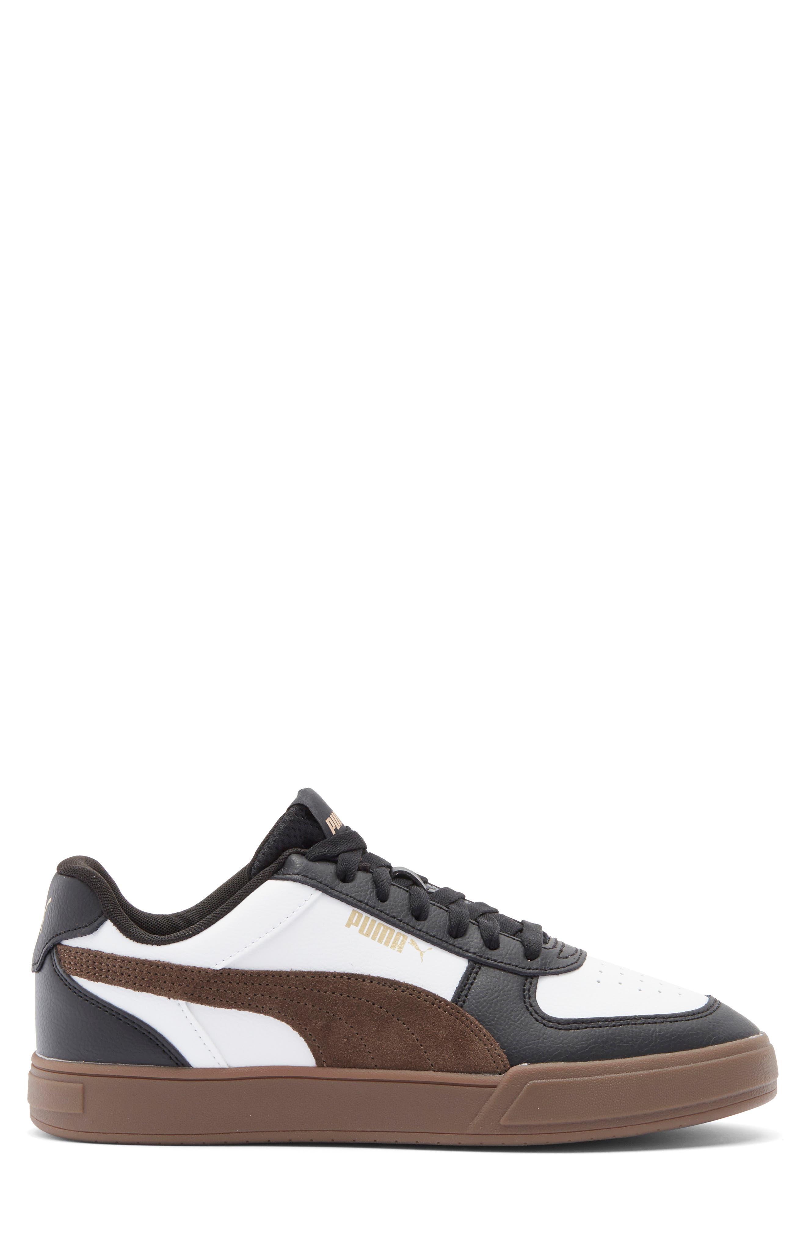 PUMA Carter Sneaker, Alternate, color, Puma White/ Chestnut Brown