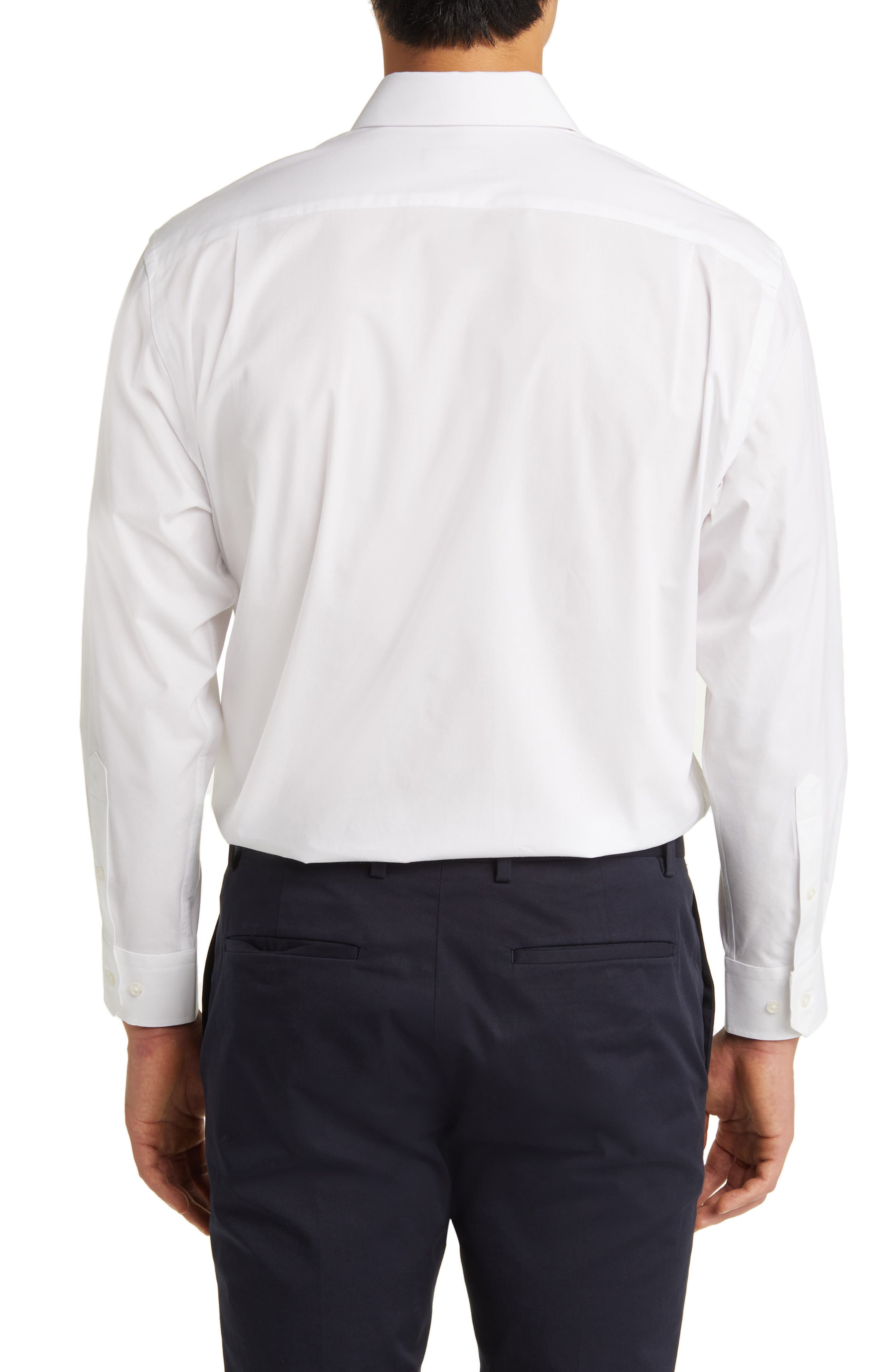 nordstrom tech smart dress shirt Men's Shop Tech-Smart Trim Fit Stretch Texture Dress Shirt (Men)