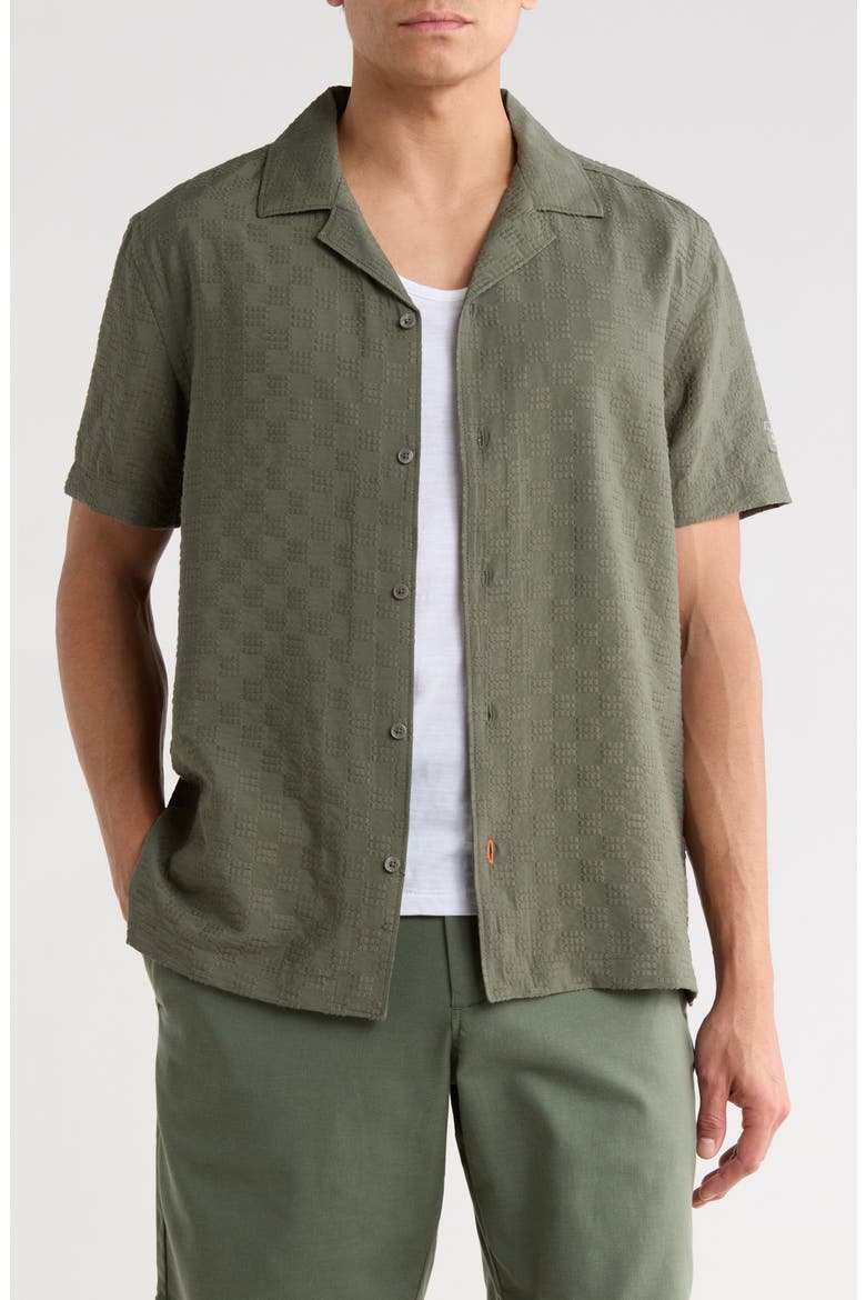Check Camp Shirt, Main, color, THYME