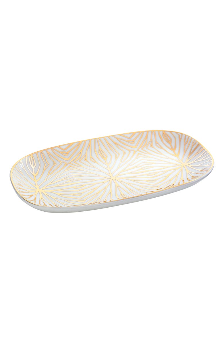 ANNA New York Talianna Lily Pad Ceramic Catchall Tray, Main, color, 