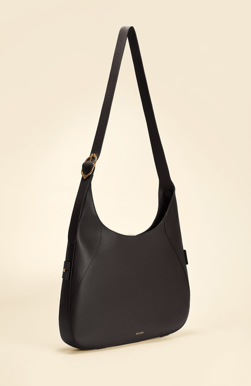 Oleada Marina Hobo Bag In Black