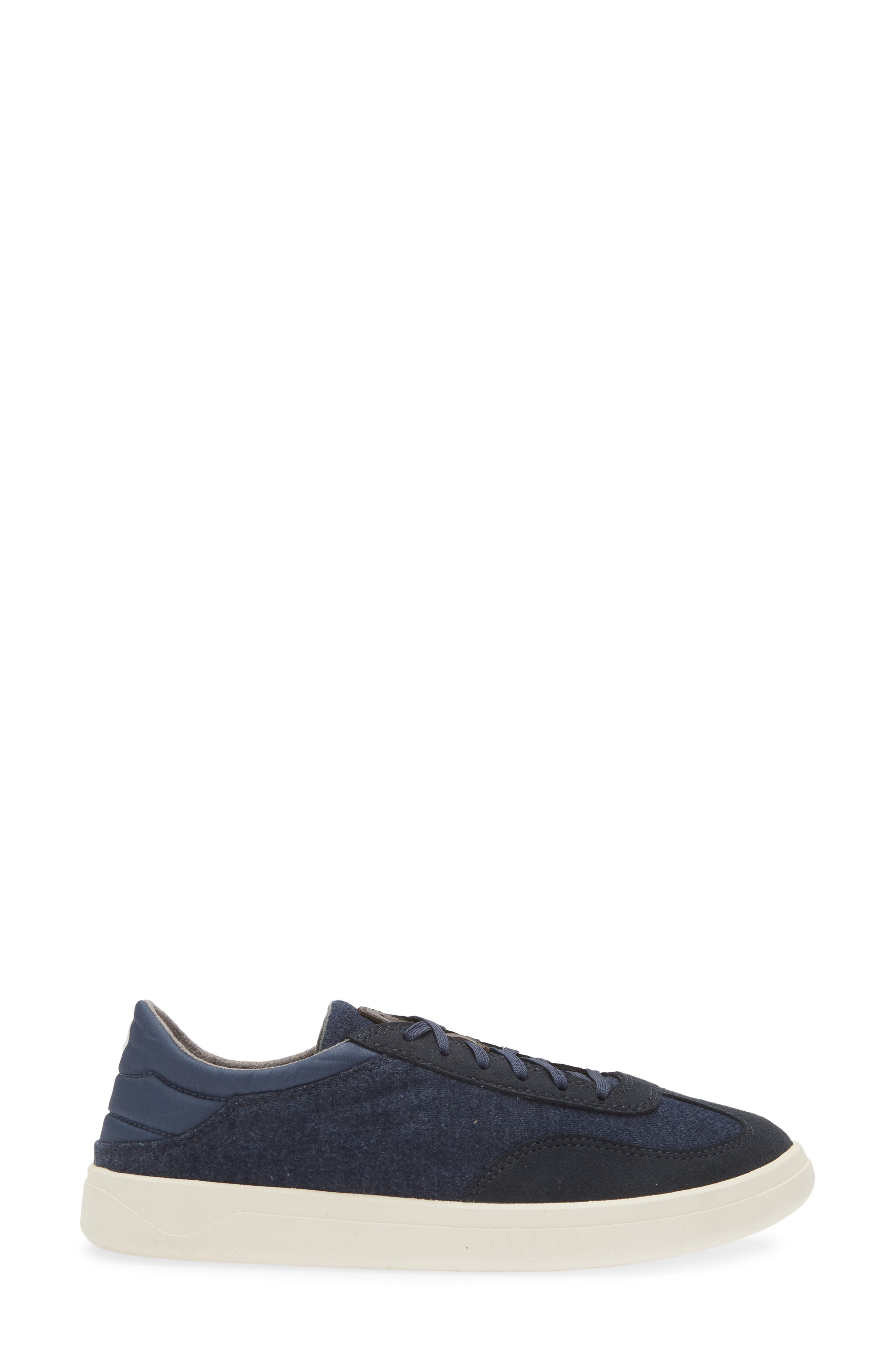 OluKai Pūliki Lace-Up Sneaker, Alternate, color, Blue Depth / Vintage Indigo