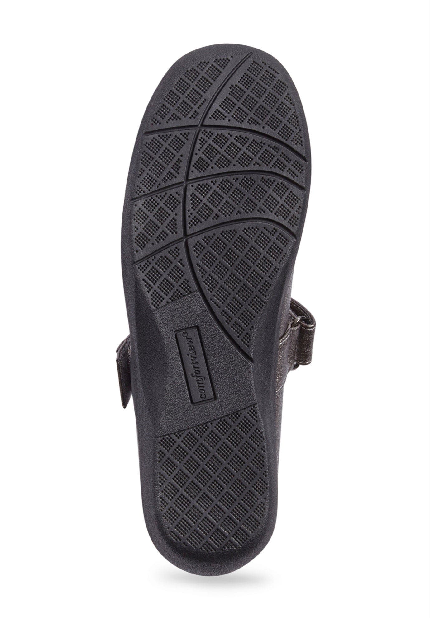 The Carla Mary Jane Flat, Alternate, color, GUNMETAL